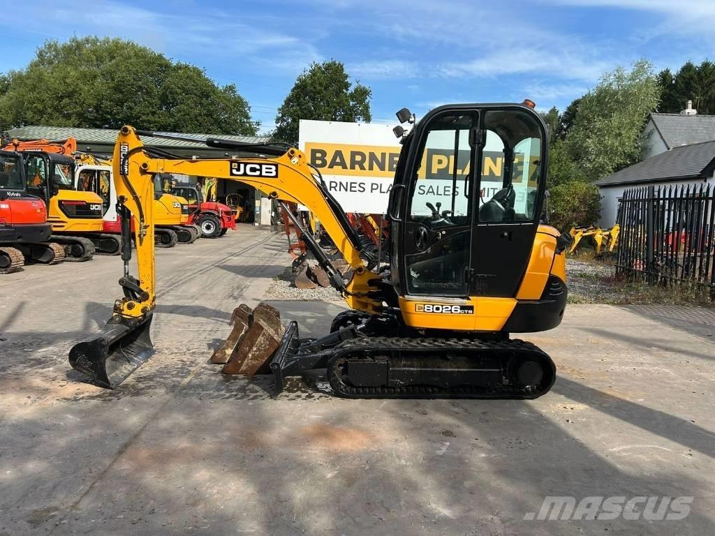 JCB 8026 CTS Міні-екскаватори < 7т