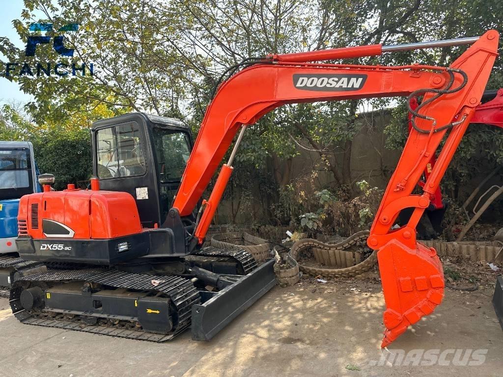 Doosan DX 55-9 C Міні-екскаватори < 7т