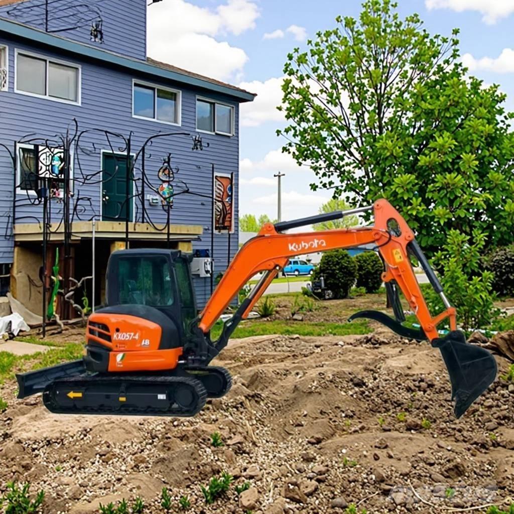 Kubota KX057-4 Міні-екскаватори < 7т