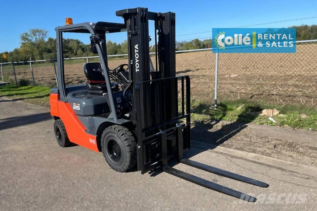 Toyota 8 FDF 25 | 2022 Дизельні навантажувачі