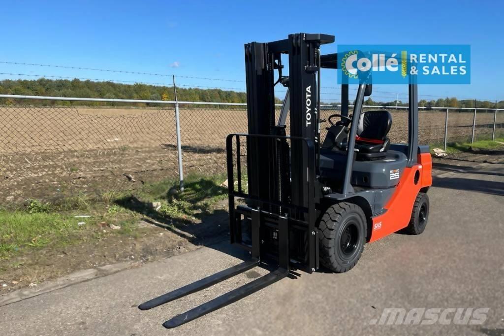 Toyota 8 FDF 25 | 2022 Дизельні навантажувачі