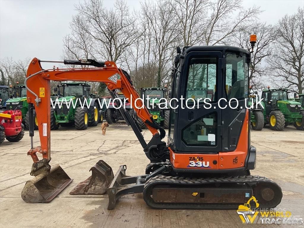 Hitachi ZX 33 U Міні-екскаватори < 7т