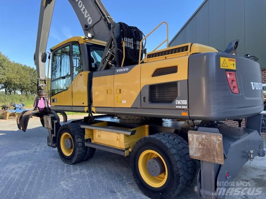 Volvo EW 210 MH Перевантажувачі металобрухту/промислові навантажувачі