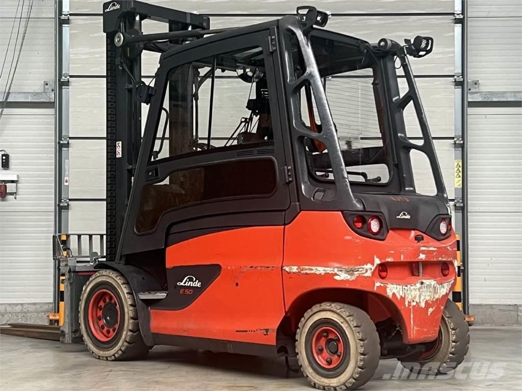 Linde E50HL-01 / 600 Електронавантажувачі