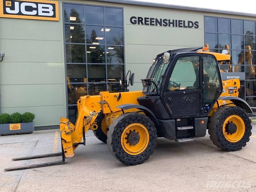 JCB 550-80 Телескопічні навантажувачі