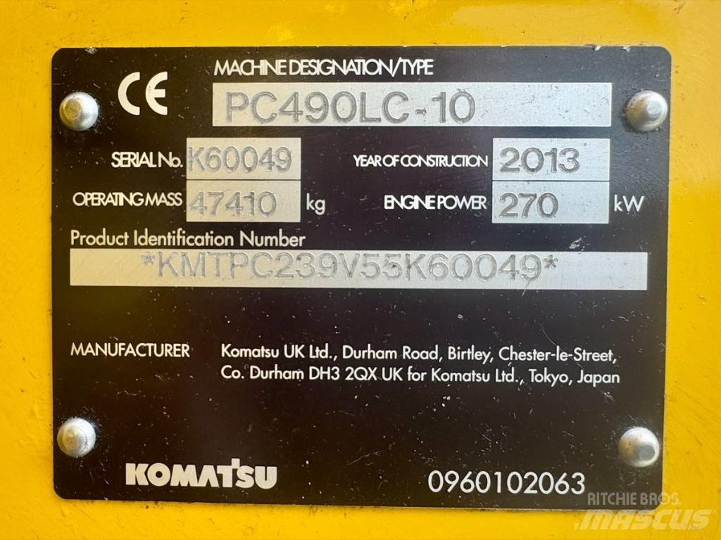 Komatsu PC 490 LC-10 Гусеничні екскаватори
