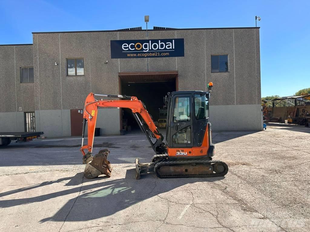 Hitachi ZX 33 U-6 Міні-екскаватори < 7т