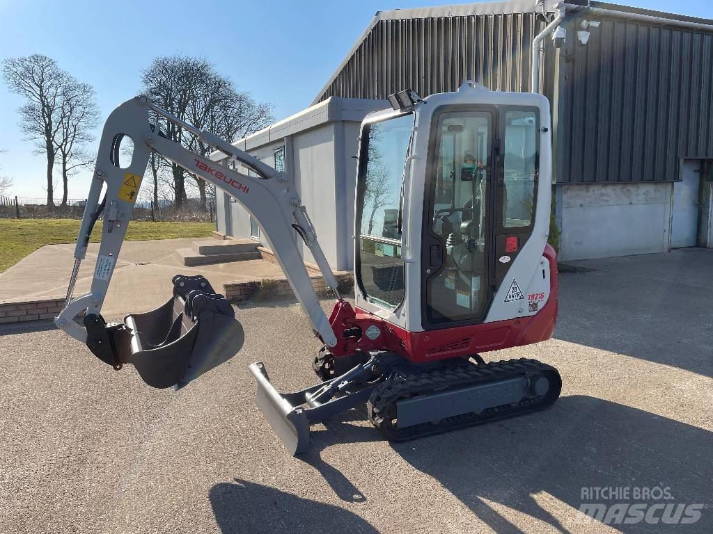 Takeuchi TB 216 Міні-екскаватори < 7т
