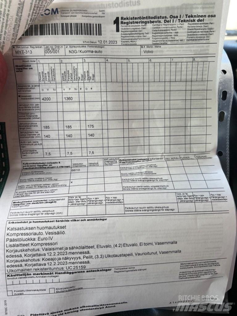 Volvo FM 480 Шасі з кабіною