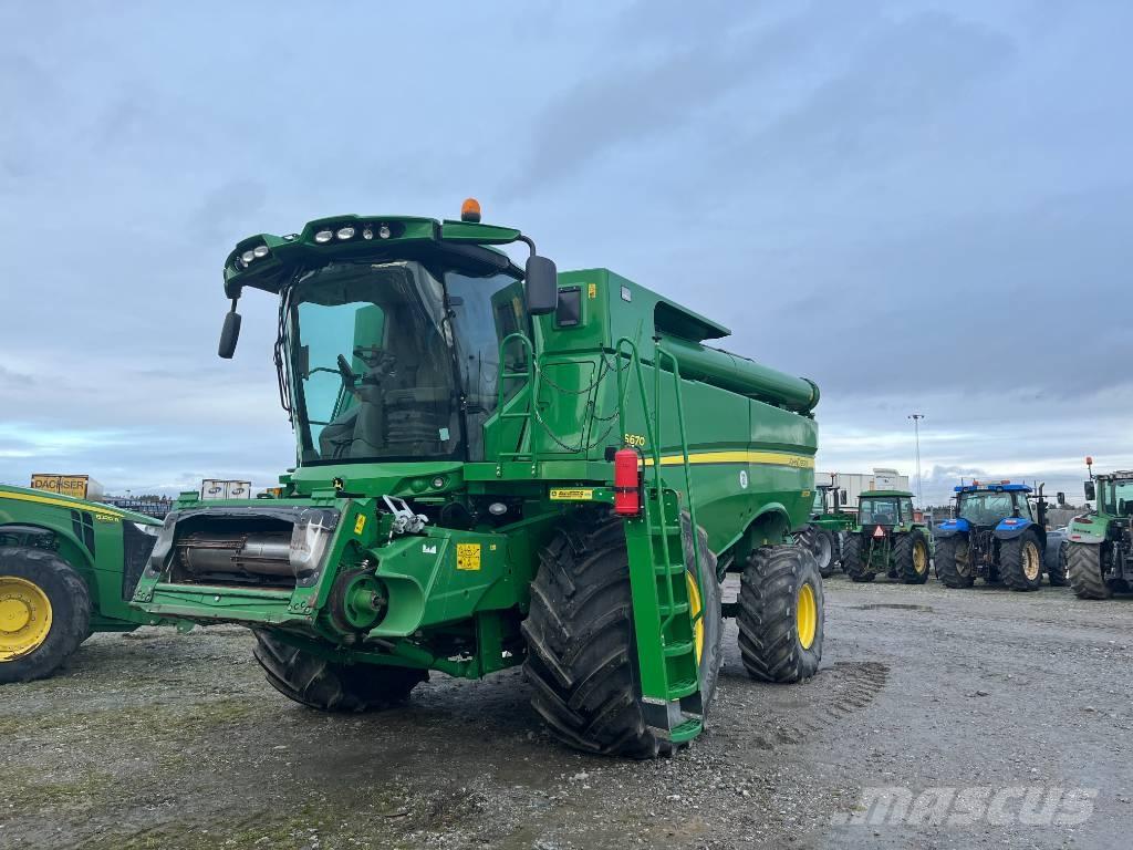 John Deere S 670 Зернозбиральні комбайни