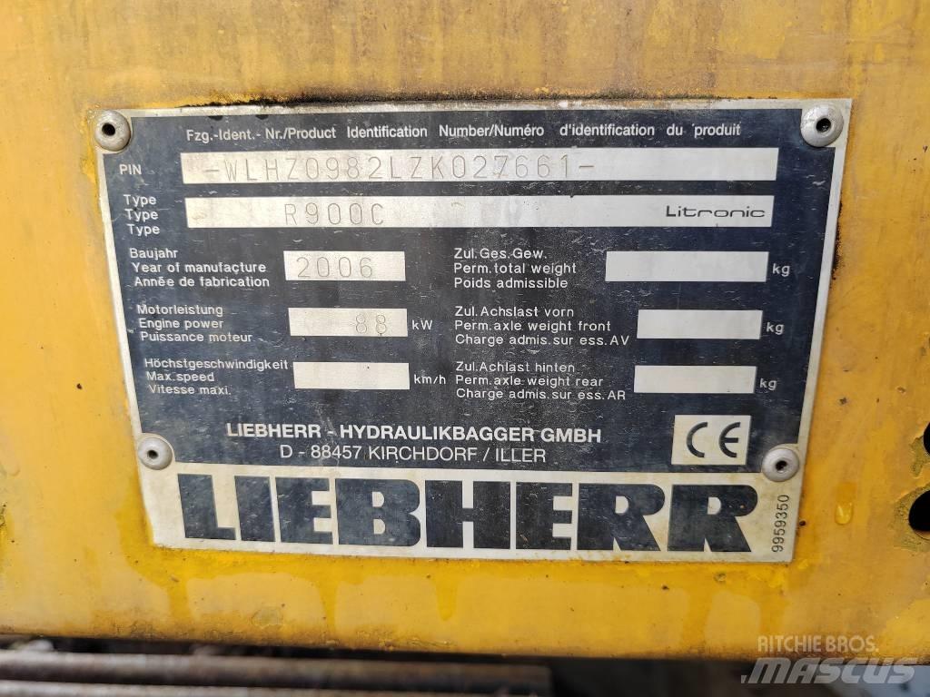 Liebherr R 900 C Гусеничні екскаватори