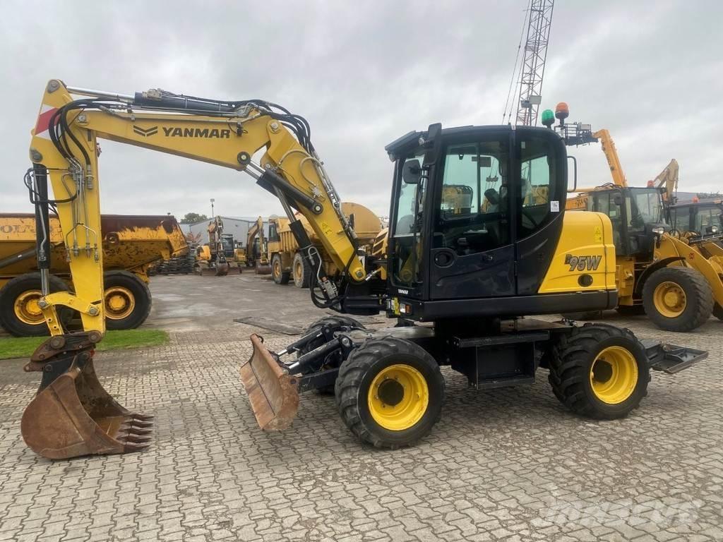 Yanmar B95w NVT Колісні екскаватори