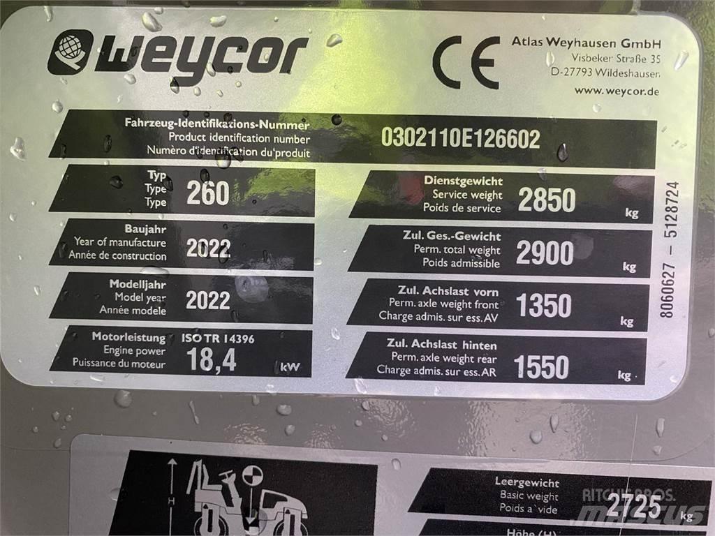 Weycor AW260 Дорожні котки