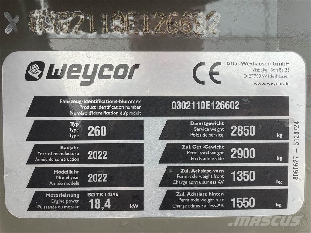 Weycor AW260 Дорожні котки