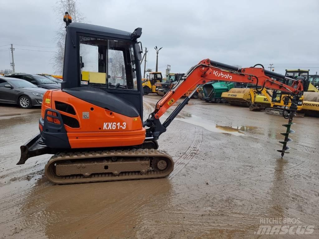 Kubota KX 61-3 Міні-екскаватори < 7т