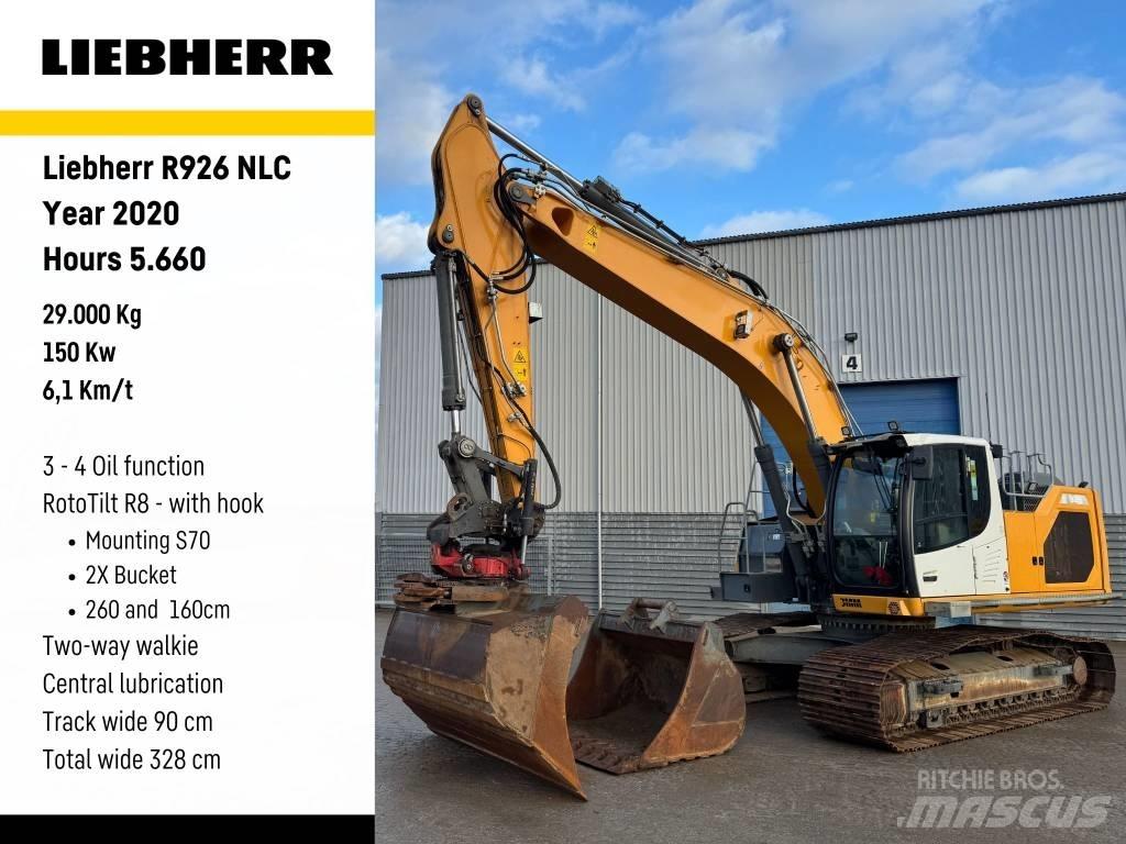 Liebherr R 926 Гусеничні екскаватори