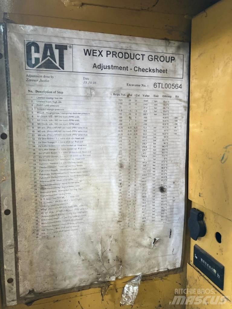 CAT M 312 Колісні екскаватори