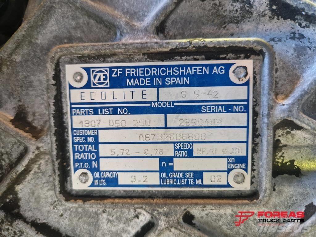 Mercedes-Benz S 5-42 Коробки передач