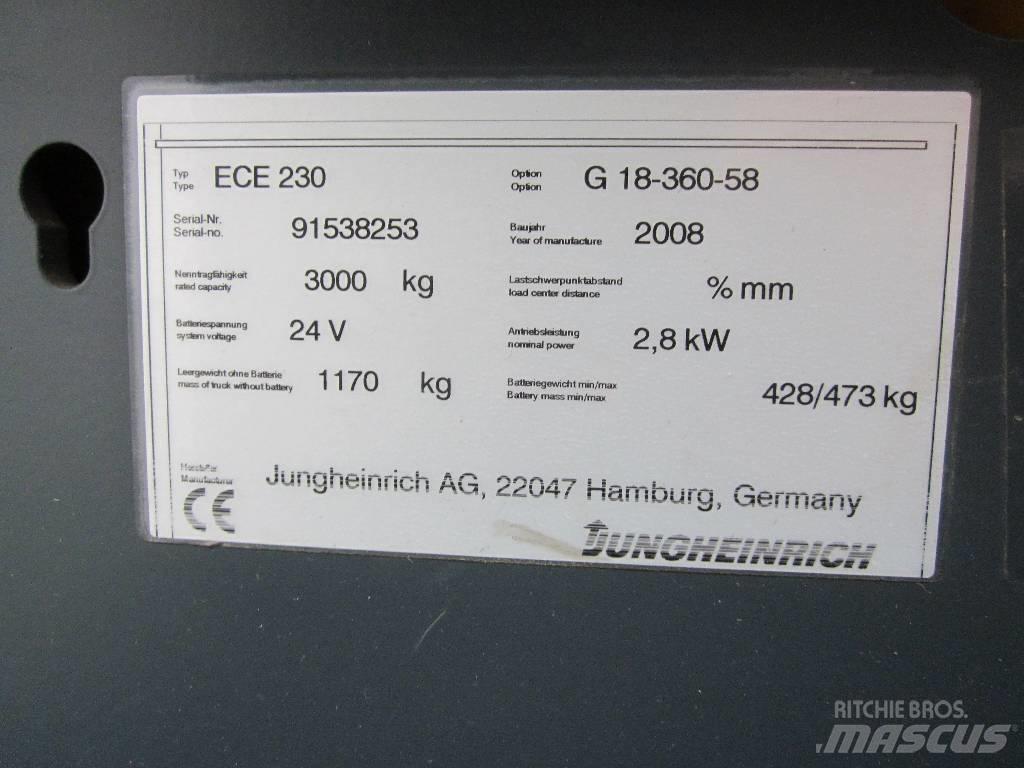 Jungheinrich ECE230 Електронавантажувачі