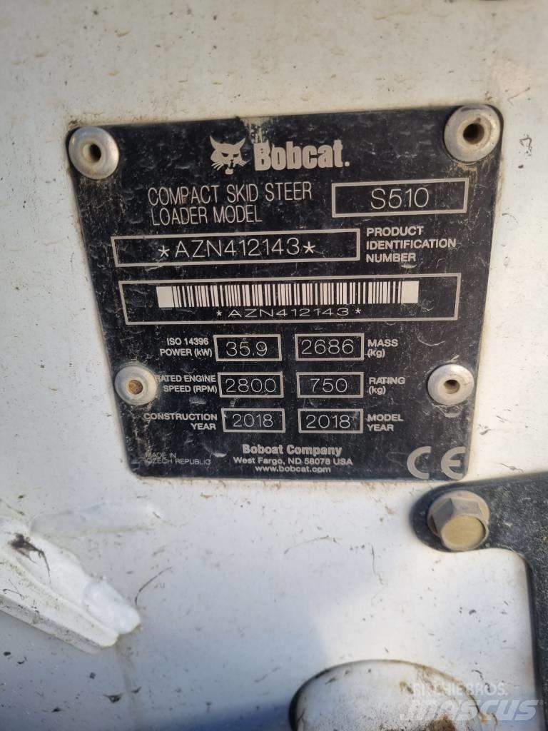 Bobcat S 510 Міні-навантажувачі
