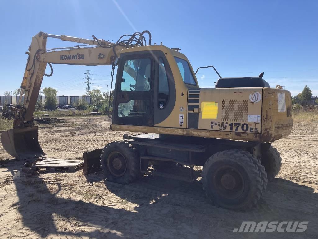 Komatsu PW 170-6 Колісні екскаватори