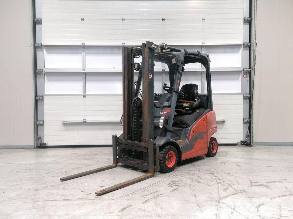 Linde H16D Дизельні навантажувачі