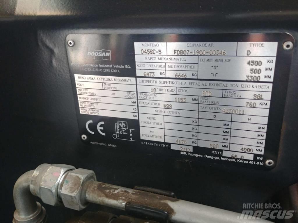 Doosan D45 SC-5 Дизельні навантажувачі