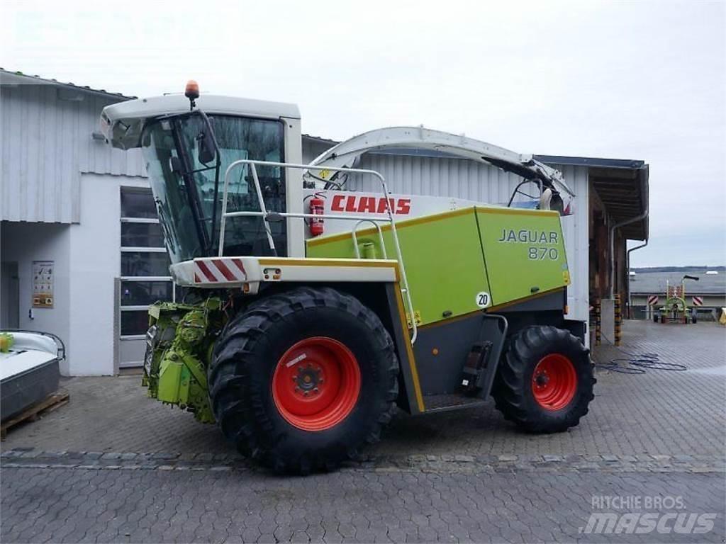 CLAAS jaguar 870 Кормозбиральні комбайни