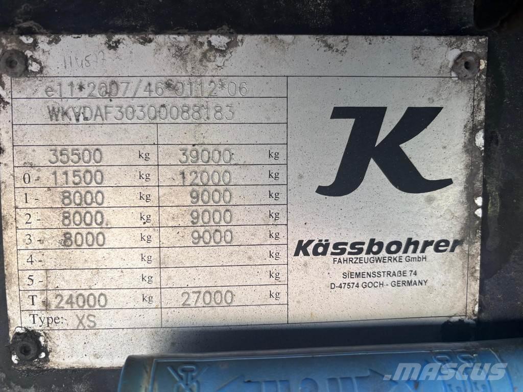 Kässbohrer Maxima Тентовані напівпричепи