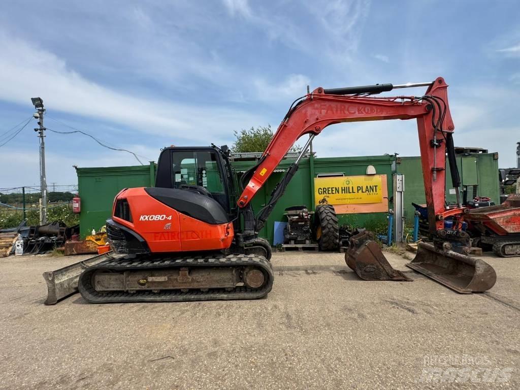 Kubota KX 008-4 Міні-екскаватори < 7т
