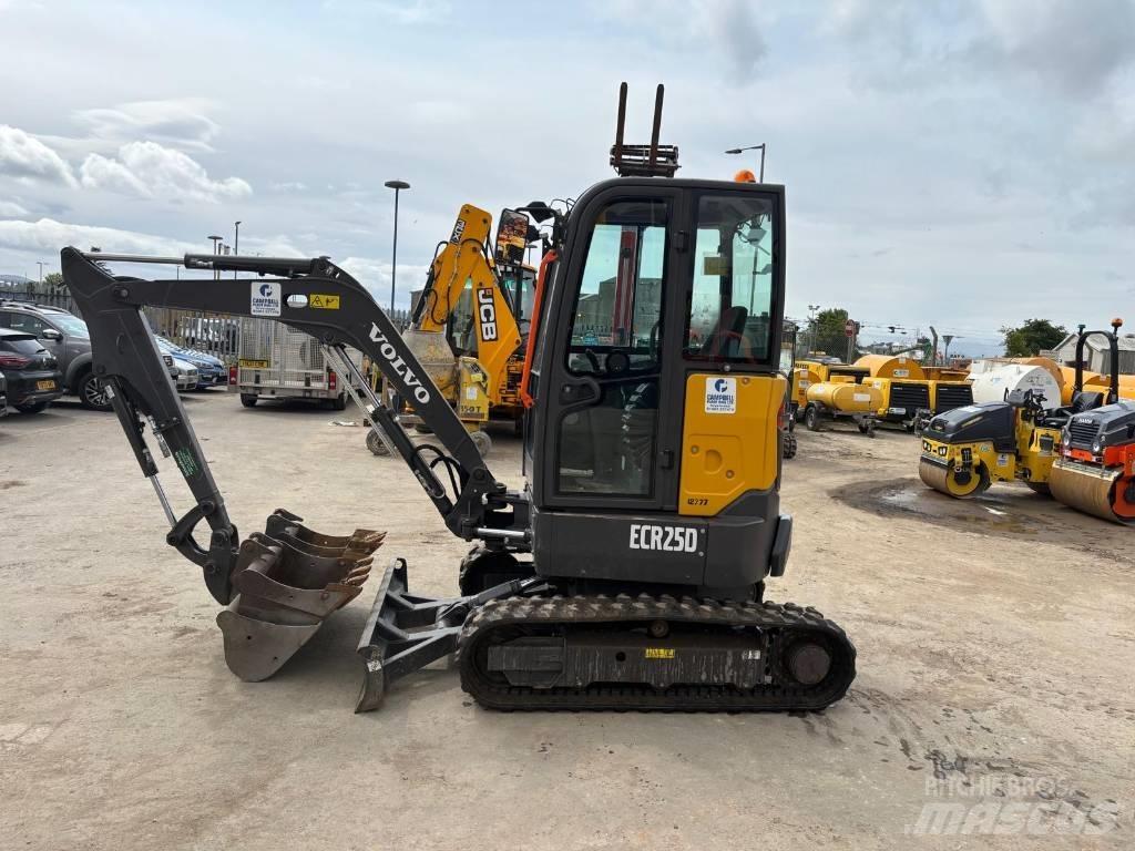 Volvo ECR 25 D Міні-екскаватори < 7т