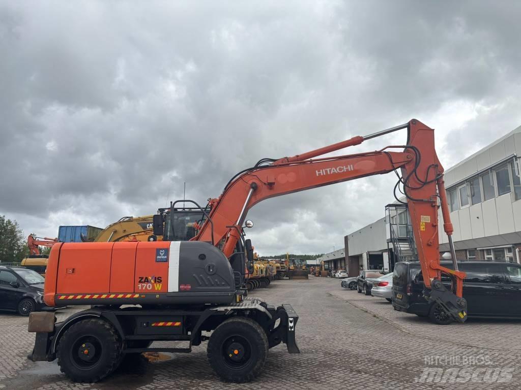 Hitachi ZX 170 W-3 Колісні екскаватори