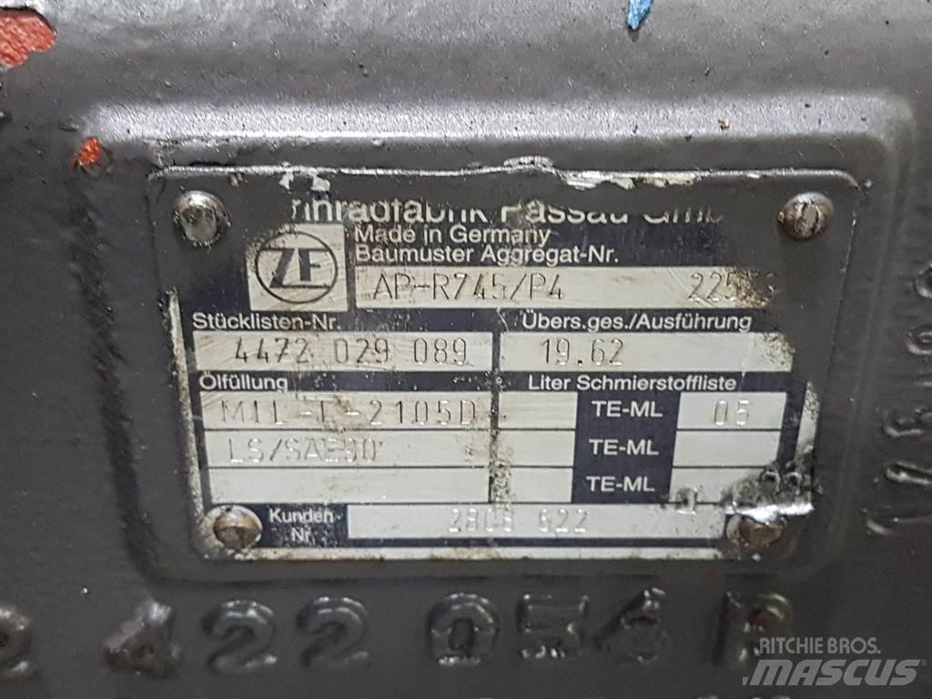 ZF AP-R745/P4 Осі