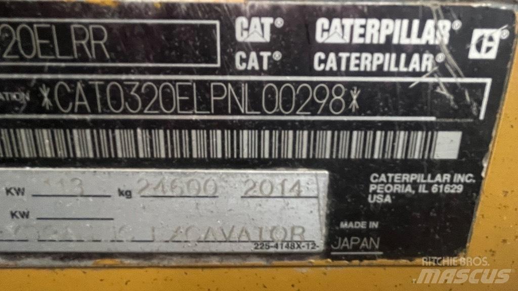 CAT 320 EL Гусеничні екскаватори