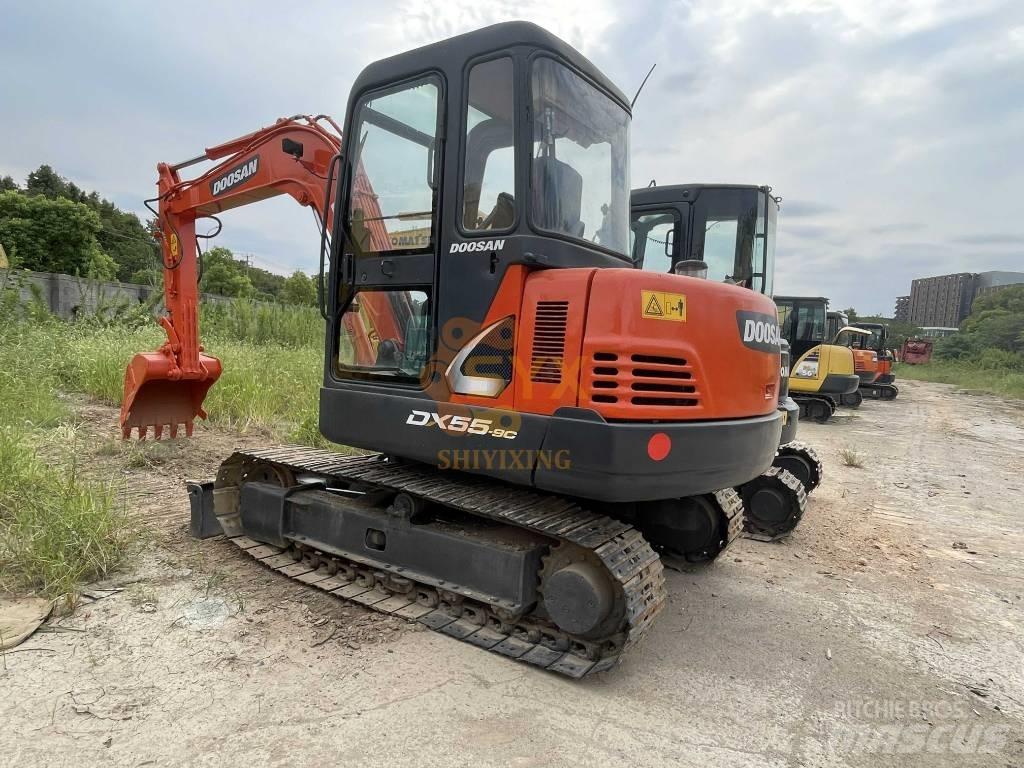 Doosan DX 55 Міні-екскаватори < 7т