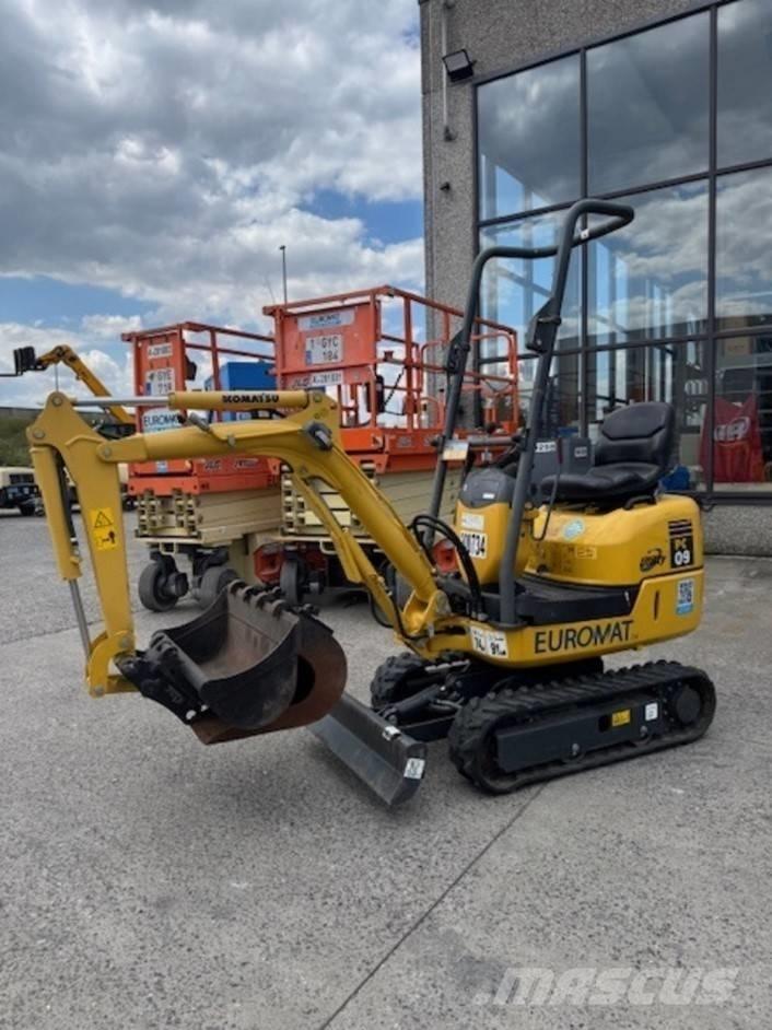 Komatsu PC 09-1 Міні-екскаватори < 7т