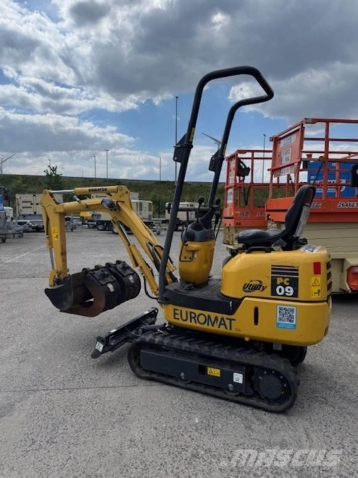 Komatsu PC 09-1 Міні-екскаватори < 7т