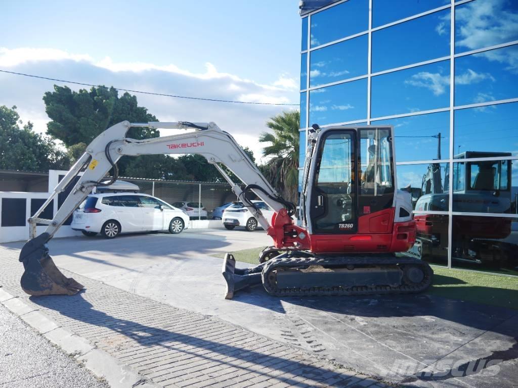 Takeuchi TB 260 Міні-екскаватори < 7т
