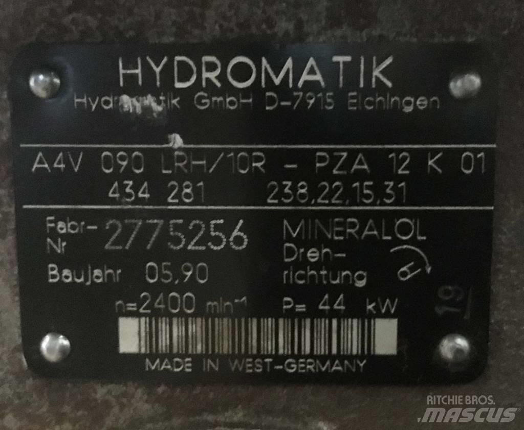 Hydromatik A4V090 Гідравліка