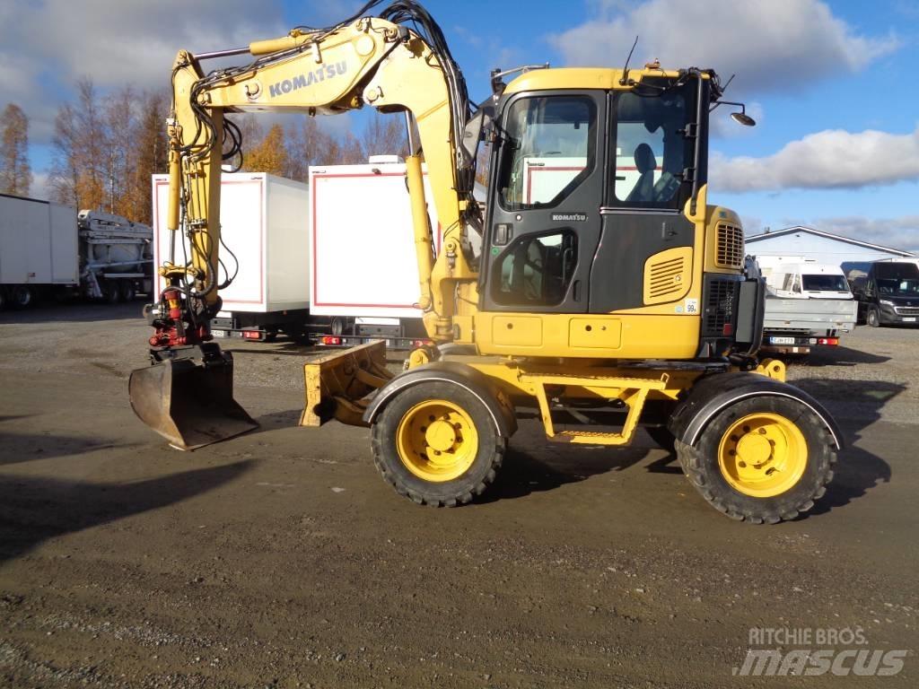 Komatsu PW 98 MR-6 Колісні екскаватори