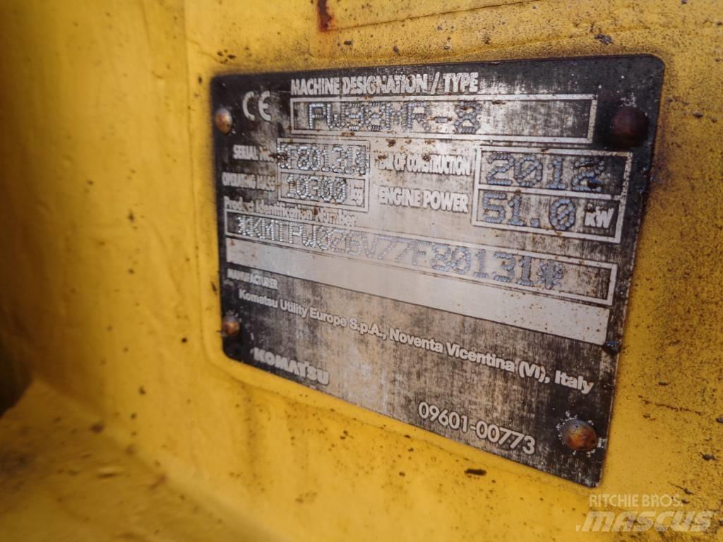 Komatsu PW 98 MR-6 Колісні екскаватори