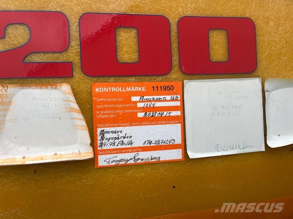 Amazone UG 2200 Причіпні обприскувачі