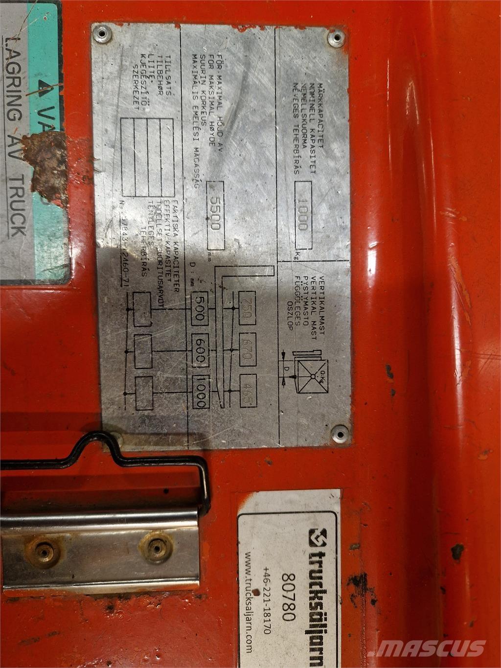 Toyota FBESF15 Електронавантажувачі