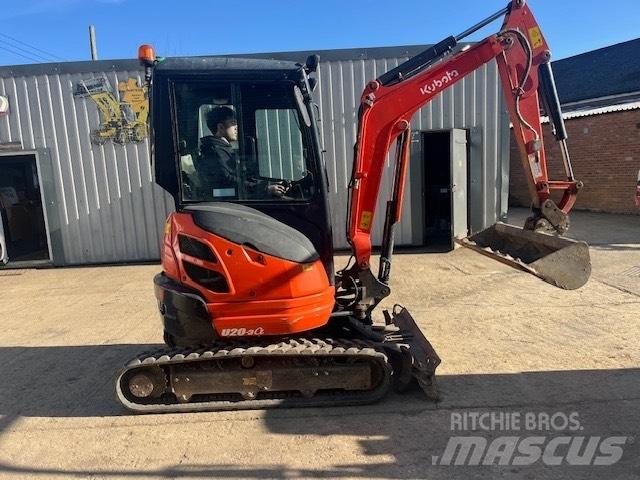 Kubota U 20-3 Міні-екскаватори < 7т