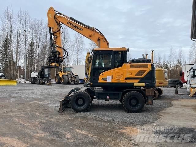 Hyundai HW 140 Колісні екскаватори