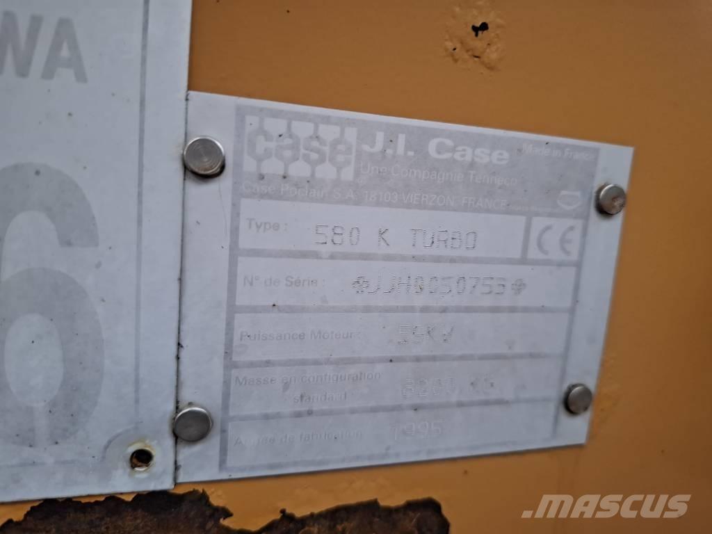 CASE 580 K Turbo Екскаватори-навантажувачі