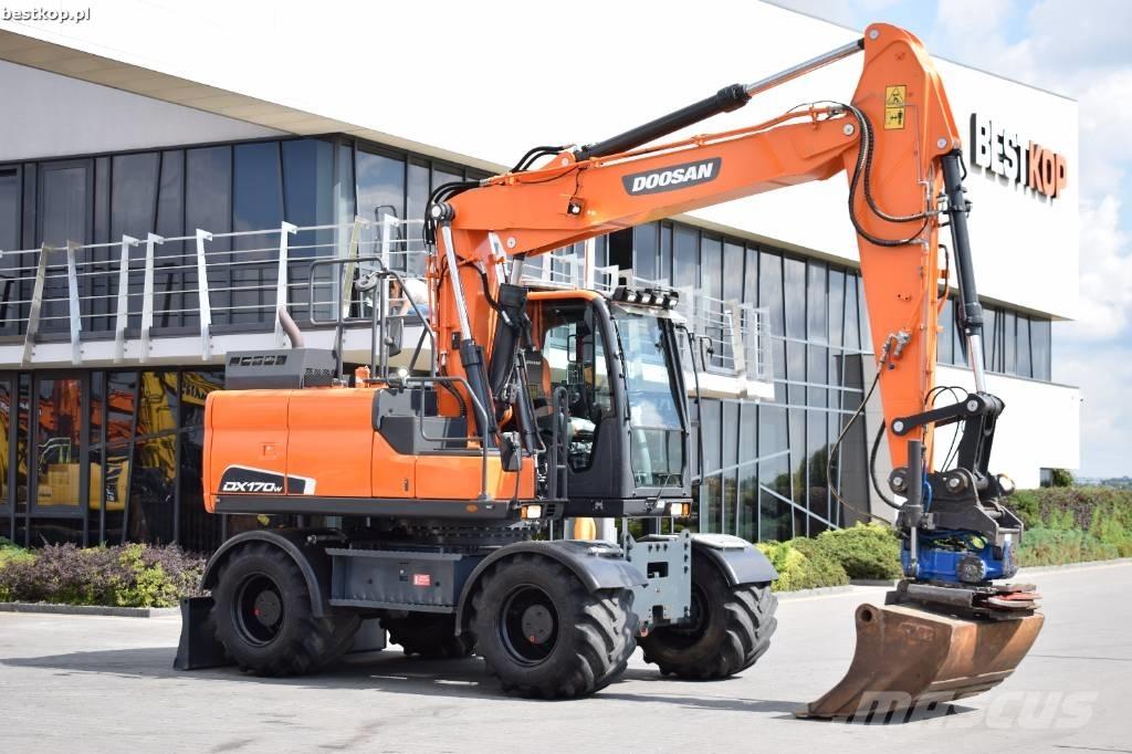 Doosan DX 170 W-5 Колісні екскаватори