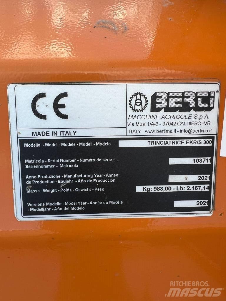 Berti EKR-S 300 Газонні і лукові косилки