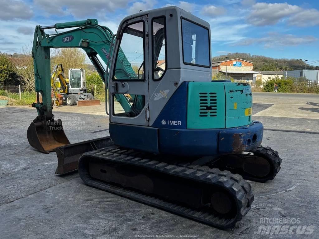 IHI 80 NX Міні-екскаватори < 7т