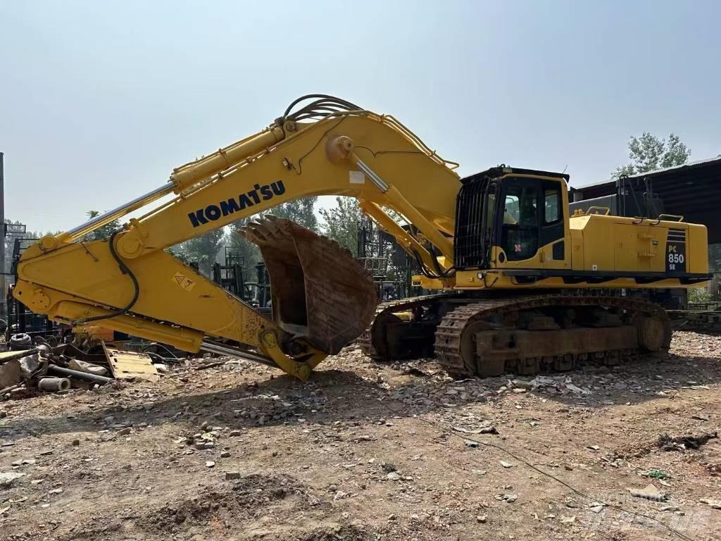 Komatsu PC 850SE Екскаватори-амфібії